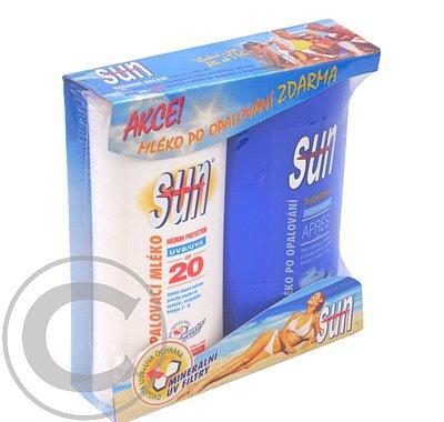 SUN VITAL Opalovací mléko OF20   Mléko po opalování ZDARMA 2x200ml