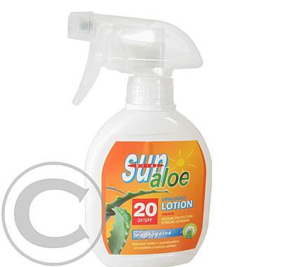 SUN VITAL Opalovací mléko OF20 s Aloe Vera 300ml, SUN, VITAL, Opalovací, mléko, OF20, Aloe, Vera, 300ml