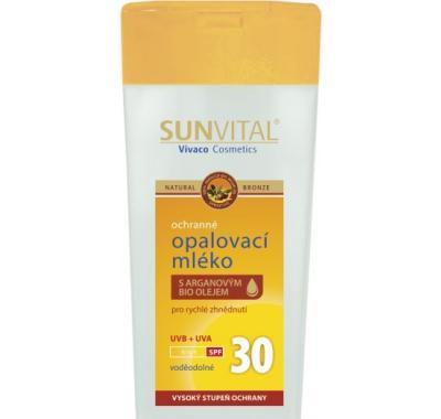 SUN VITAL opalovací mléko OF30 s arganovým olejem 200 ml