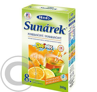 Sunárek instantní nápoj pomerančový - krabička 300 g