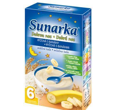 Sunarka dobrou noc rýžová s banány 250 g, Sunarka, dobrou, noc, rýžová, banány, 250, g