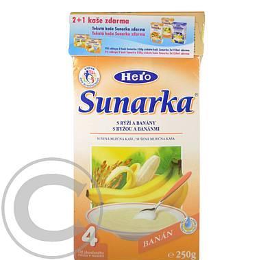 Sunarka s rýží a banány 2x250g  tekutý banán 2x250ml