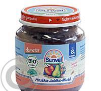 Sunval BIO Hruška-Jablko-Musli 125 g dětská výživa, Sunval, BIO, Hruška-Jablko-Musli, 125, g, dětská, výživa