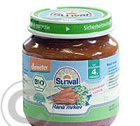 Sunval BIO Raná mrkev 125g dětská výživa, Sunval, BIO, Raná, mrkev, 125g, dětská, výživa