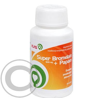 Super Bromelain   Papain 90 tbl., Super, Bromelain, , Papain, 90, tbl.