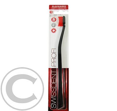 Swissdent zubní kartáček PROFI Black&Red SofMed, Swissdent, zubní, kartáček, PROFI, Black&Red, SofMed