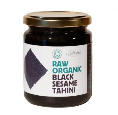 Tahini pasta z černého sezamového semínka - Bio, raw 250g