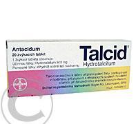 TALCID  20X500MG Žvýkací tablety, TALCID, 20X500MG, Žvýkací, tablety