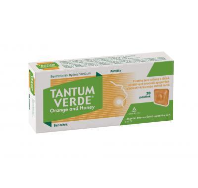 TANTUM VERDE orange and honey ORM pastilky 20x3 MG
