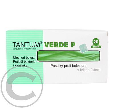 TANTUM VERDE P  20X3MG Pastilky rozp. v ústech