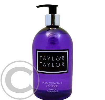 Taylor & Taylor - Tekuté mýdlo Pomegrate & Cassis 500ml, Taylor, &, Taylor, Tekuté, mýdlo, Pomegrate, &, Cassis, 500ml