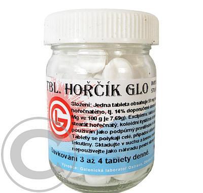 Tbl. Hořčík GLO 100 tablet, Tbl., Hořčík, GLO, 100, tablet