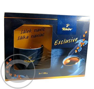 Tchibo Exclusive káva 2x250g   šálek zdarma