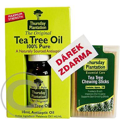 Tea tree oil 10ml 100% TP   bonus