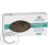 Tea Tree Oil mýdlo s lístky čajovníku australského 100 g, Tea, Tree, Oil, mýdlo, lístky, čajovníku, australského, 100, g