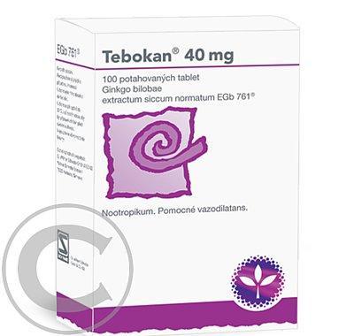 TEBOKAN 40 MG  100X40MG Potahované tablety