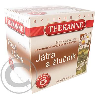 TEEKANNE Játra a žlučník 10 x 2.0 g nálev. sáčky, TEEKANNE, Játra, žlučník, 10, x, 2.0, g, nálev., sáčky