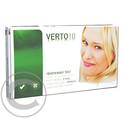 Těhotenský test VERTO 10 (2 ks v balení)
