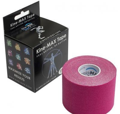 Tejp KinesioMAX kinesio tape růžová 5 cmx5 m, Tejp, KinesioMAX, kinesio, tape, růžová, 5, cmx5, m