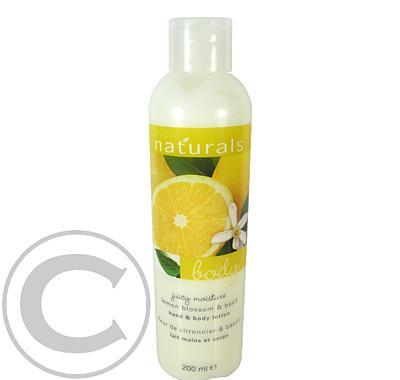 Tělové mléko s citronem a bazalkou Naturals (Lemon Blossom & Basil Hand & Body Lotion) 200 ml