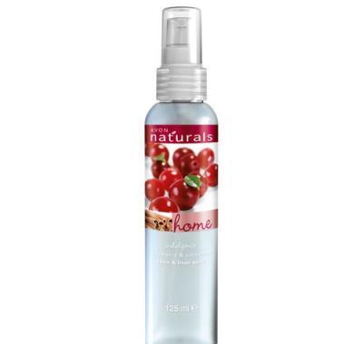 Tělový sprej s brusinkou a skořicí Naturals (Cranberry & Cinnamom Spray) 125 ml