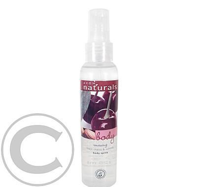 Tělový sprej s černou třešní a muškátovým ořechem Naturals (Black Cherry & Nutmeg Body Spray) 125 ml, Tělový, sprej, černou, třešní, muškátovým, ořechem, Naturals, Black, Cherry, &, Nutmeg, Body, Spray, 125, ml