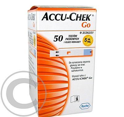 Testovací proužky Accu-Chek Go 50, Testovací, proužky, Accu-Chek, Go, 50