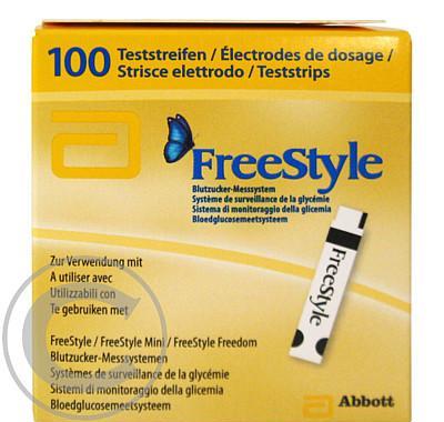 Testovací proužky FreeStyle 100ks, Testovací, proužky, FreeStyle, 100ks