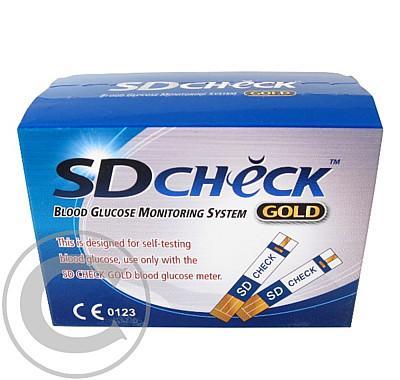 TESTOVACÍ proužky pro glukometr SD-CHECK GOLD 50ks