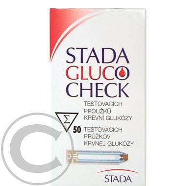 TESTOVACÍ proužky STADA Gluko Check 50ks, TESTOVACÍ, proužky, STADA, Gluko, Check, 50ks