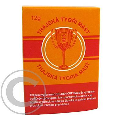 Thajská tygří mast Golden Cup balm 12 g, Thajská, tygří, mast, Golden, Cup, balm, 12, g