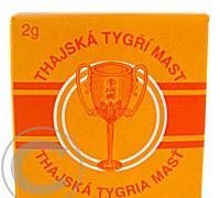 Thajská tygří mast Golden Cup balm 2 g, Thajská, tygří, mast, Golden, Cup, balm, 2, g