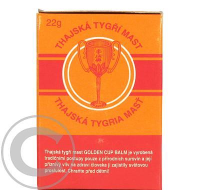 Thajská tygří mast Golden Cup Balm 22g, Thajská, tygří, mast, Golden, Cup, Balm, 22g