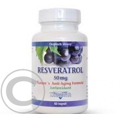 TheraTech RESVERATROL 50mg Anti-Aging Antiox cps60