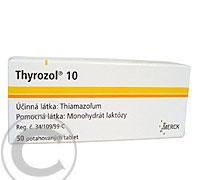 THYROZOL 10  50X10MG Potahované tablety