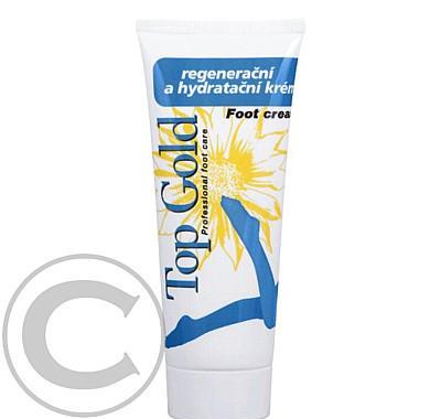 TOP GOLD Regenerační a hydratační krém na nohy 100 ml, TOP, GOLD, Regenerační, hydratační, krém, nohy, 100, ml