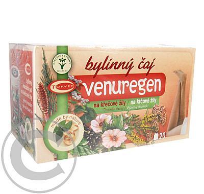 TOPVET čaj bylinný Venuregen na křeč. žíly 20x1.5g, TOPVET, čaj, bylinný, Venuregen, křeč., žíly, 20x1.5g