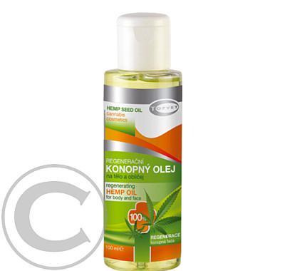 TOPVET - Regenerační konopný olej 100ml, TOPVET, Regenerační, konopný, olej, 100ml