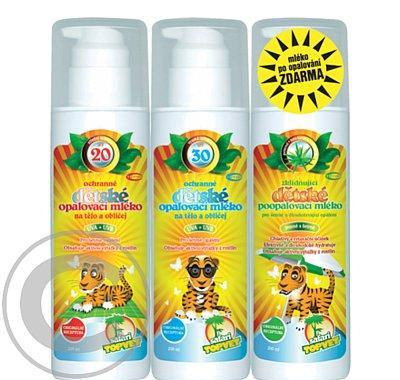 TOPVET SAFARI Dětské opalovací mléko SPF20  SPF30  zklidňující mléko ZDARMA, TOPVET, SAFARI, Dětské, opalovací, mléko, SPF20, SPF30, zklidňující, mléko, ZDARMA