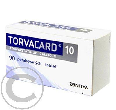 TORVACARD 10  90X10MG Potahované tablety