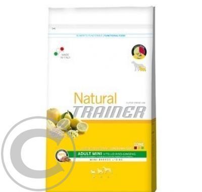 Trainer Natural Adult Mini Beef Rice Ginsen. 800 g