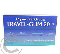 TRAVEL- GUM 20 MG  10X20MG Žvýkačky, TRAVEL-, GUM, 20, MG, 10X20MG, Žvýkačky