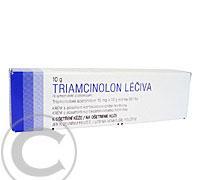 TRIAMCINOLON LÉČIVA CRM  1X10GM/10MG Krém, TRIAMCINOLON, LÉČIVA, CRM, 1X10GM/10MG, Krém