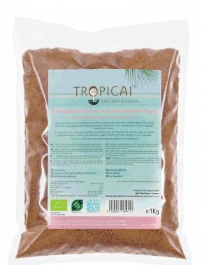 TROPICAI Cukr z kokosových květů bio 1 kg, TROPICAI, Cukr, kokosových, květů, bio, 1, kg