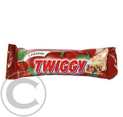 TWIGGY s višněmi Müsli tyčinka v jogurtové polevě 30g, TWIGGY, višněmi, Müsli, tyčinka, jogurtové, polevě, 30g