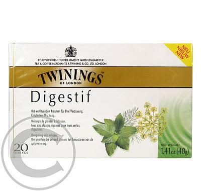 Twinings Digestif 20 nálev.sáčků (40g), Twinings, Digestif, 20, nálev.sáčků, 40g,