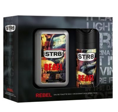 Vánoční kazeta pro muže STR8 REBEL EDT 50 ml   DEO 150 ml, Vánoční, kazeta, muže, STR8, REBEL, EDT, 50, ml, , DEO, 150, ml