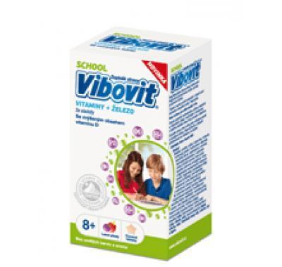 VIBOVIT School 8  let 30 cucavých tablet, VIBOVIT, School, 8, let, 30, cucavých, tablet