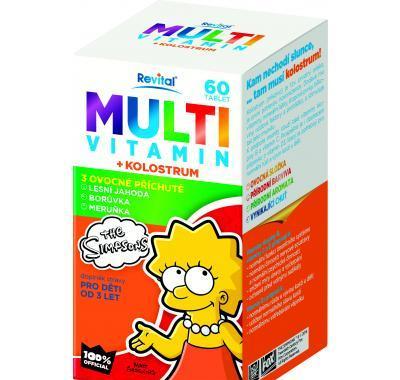 VITAR The Simpsons Multivitamin   kolostrum 60 tablet, VITAR, The, Simpsons, Multivitamin, , kolostrum, 60, tablet