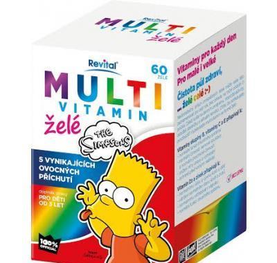 VITAR The Simpsons Multivitamin želé 60 kusů  : VÝPRODEJ exp. 2016-02-29